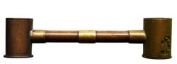 Original Brass Double Powder and Shot scoop (NLR)