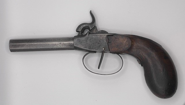 PERCUSSION BOXLOCK PISTOL 