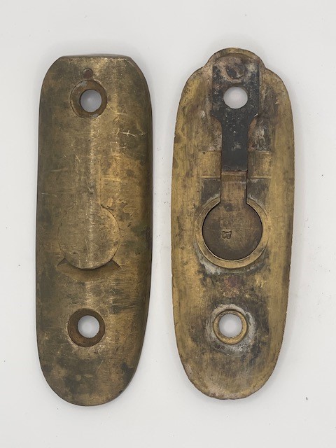 ORIGINAL BRASS BUTT PLATE 