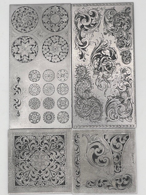 ENGRAVING 4 PLATES