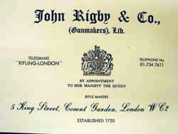 John Rigby & Co.(NLR)