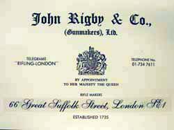 John Rigby & Co. Ltd.(NLR)
