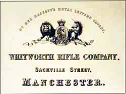 Whitworth Rifle Company (NLR)