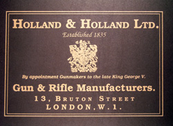 Holland and Holland Ltd. (NLR)