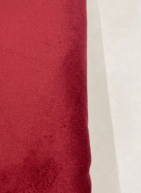 WINE VELVET FABRIC
